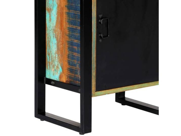 Cabinet de Livre SOLOMOON CHIC Bibliothèque Polyvalente - Pour enfant/adulte - 45x30x171 cm Bois de récupération solide BB1216