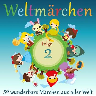 Weltmärchen: 50 wunderbare Märchen aus aller Welt - Anonymus, Audio, 9783955973308