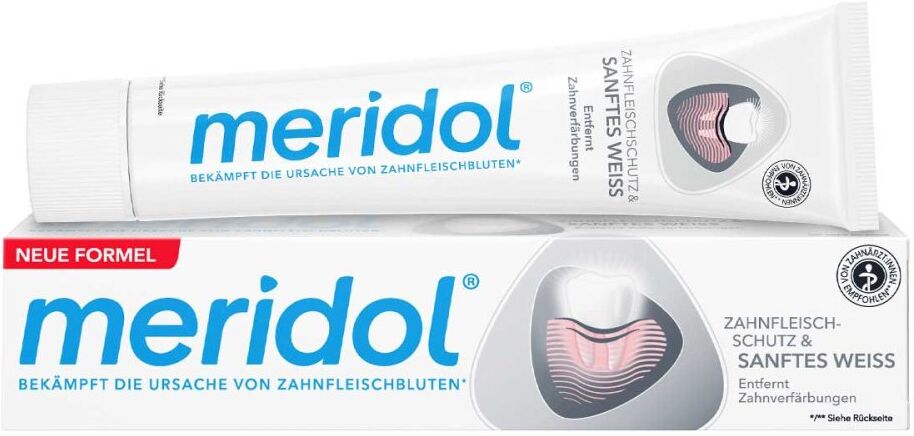 Meridol Zahnfleischschutz & Sanftes Weiss Zahnpasta 75ml