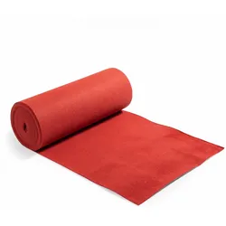 Oviala Business Teppichrolle 100 x 250 cm rot