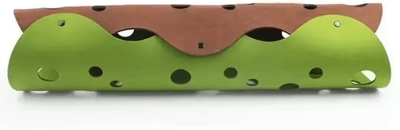 Inspire Curations FlexiNest Modular Felt Cat Tunnel & Pom Pom Hideout 02 90x45cm