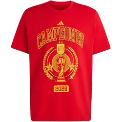 adidas RFEF Spanien WM 2026 Sieger Heim T-Shirt Kinder better scarlet 164