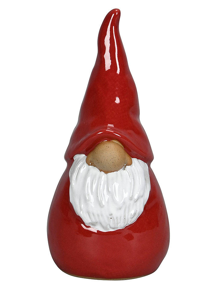 POSIWIO Dekofigur "Wichtel" in Rot/ Weiß - (H)15 cm - onesize