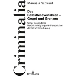 Das Selbstleseverfahren - Grund und Grenzen, Fachbücher von Manuela Schlund