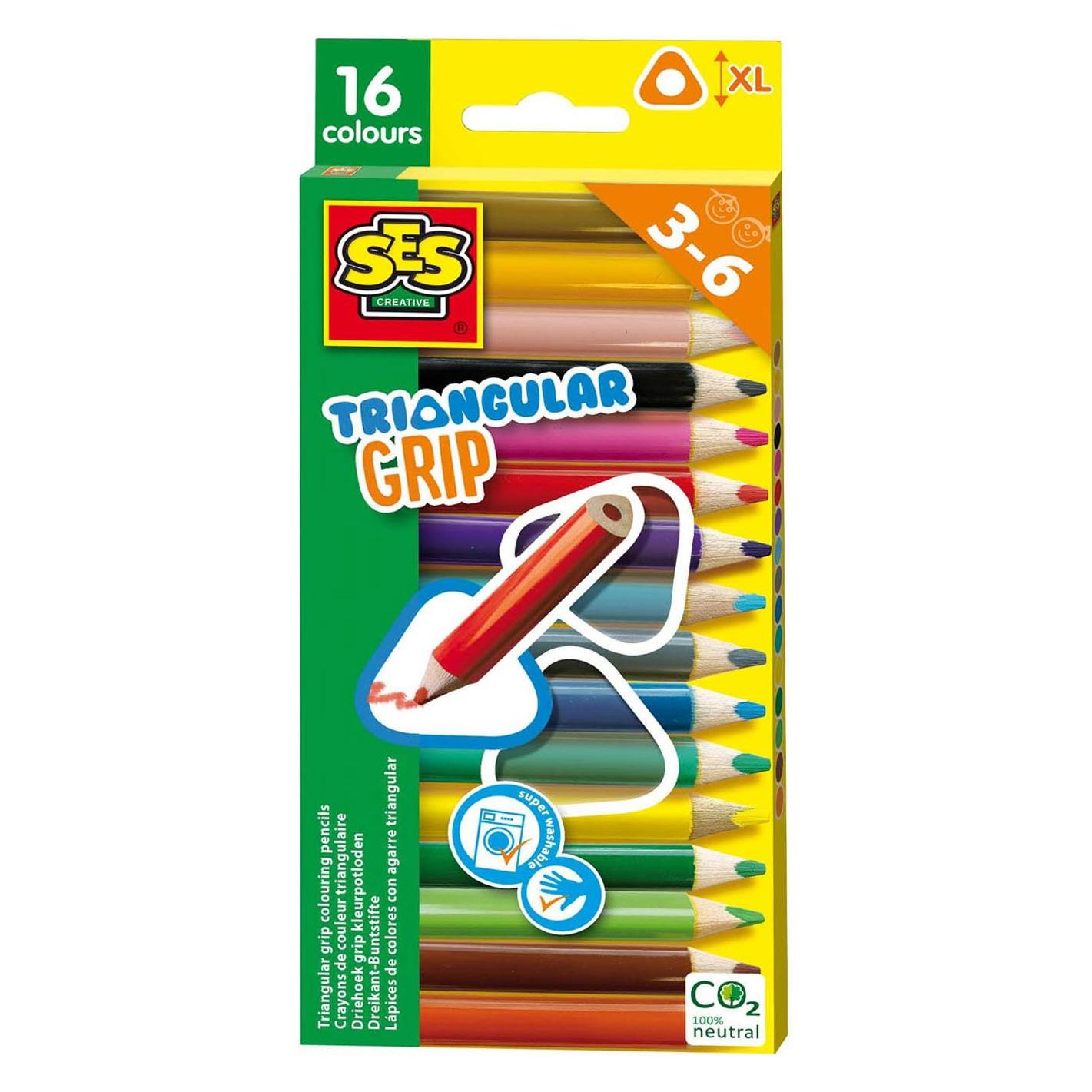 Ses Triangle Grip Buntstifte (16x) (14692)