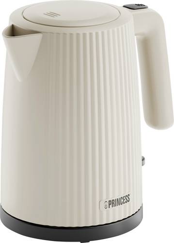 Princess Wave Wasserkocher Creme-Weiß Fassungsvermögen: 1.7l