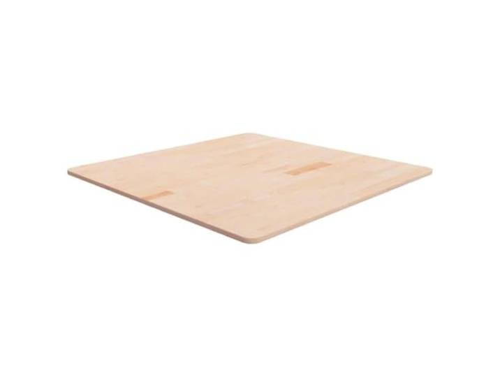 PTUGUOF Tischplatte Quadratisch 90x90x1,5 cm Eichenholz Unbehandelt Massivholz, Rustikales Design, Für Couchtisch, Bartisch, Schreibtisch, Möbelplatte