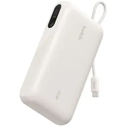 Belkin BoostCharge Powerbank 20.000mAh PD45 W mit Display, USB-A und USB-C Anschluss, inkl. USB-C-Kabel, sand
