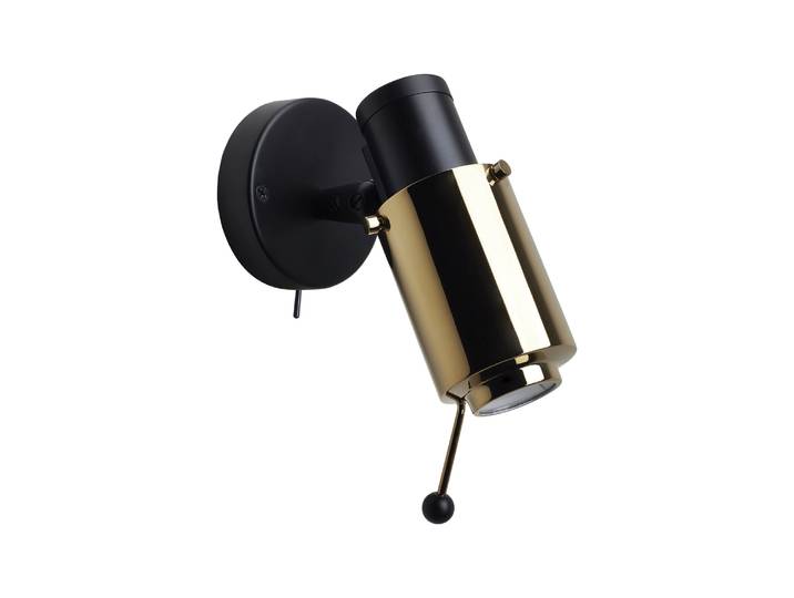 DCW éditions - Applique orientable Biny - Or - Aluminium - Designer Jacques Biny