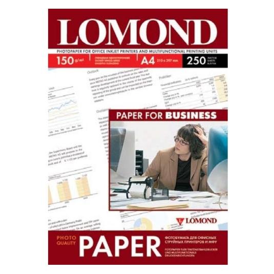 Lomond Photo Inkjet Paper Glossy 150 g/m2 A4, 250 sheets (150 g/m², A4, 250 Stk.) (0102133)