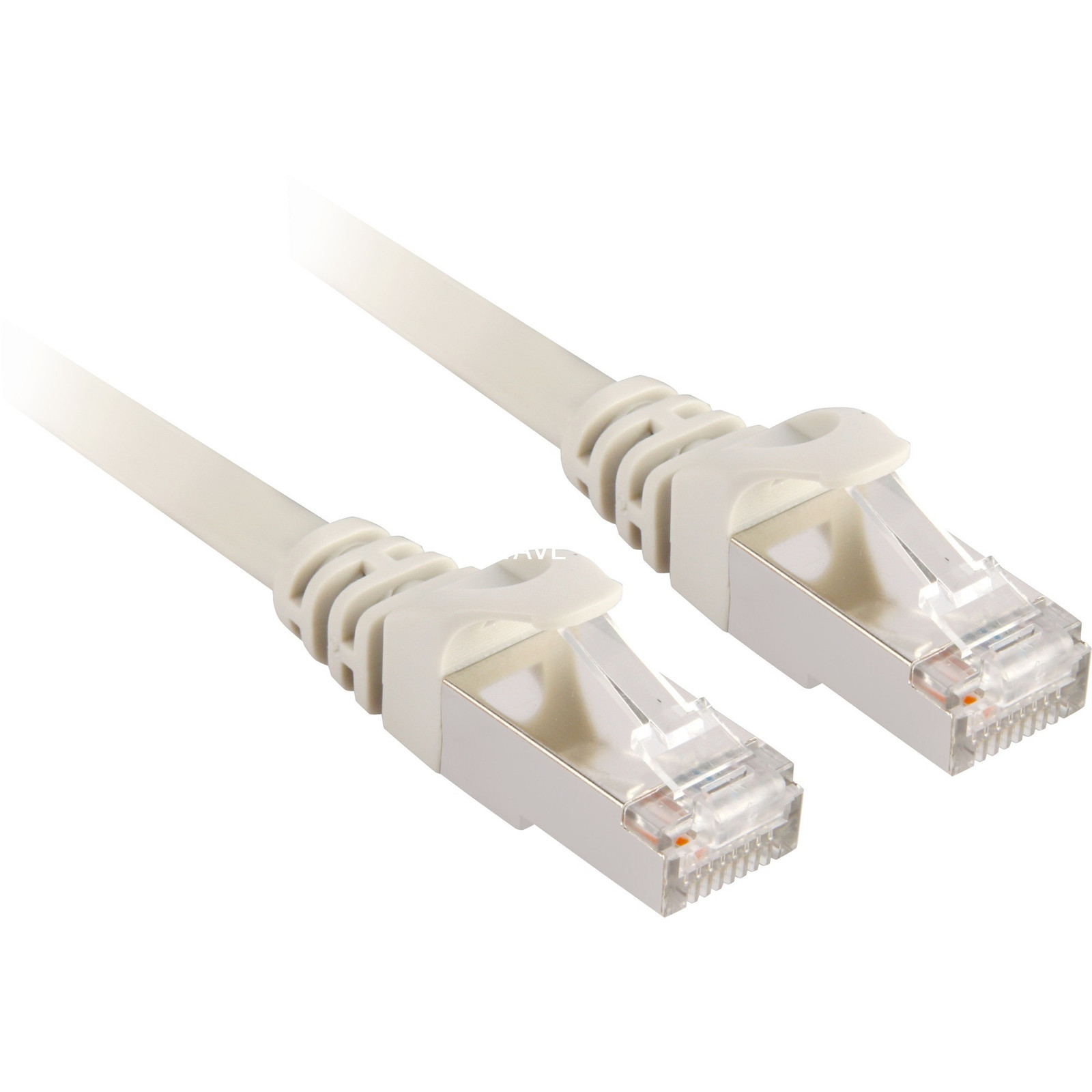 Sharkoon Patchkabel RJ45 naar RJ45, CAT.6, SFTP, grijs, 1,5 meter