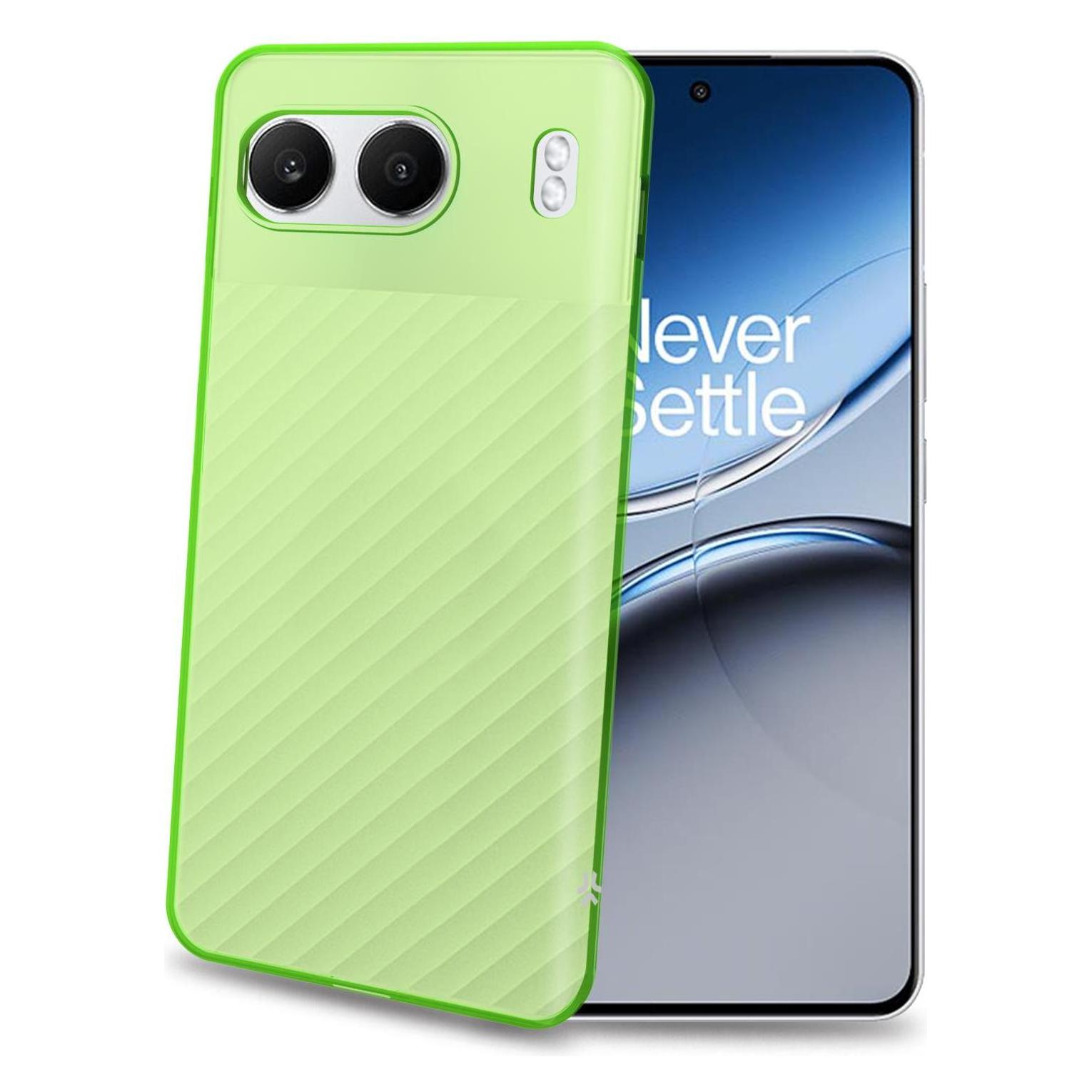 Celly Cover Gelskin Transparente Grün in TPU (OnePlus Nord 4) (GELSKIN1126GN)
