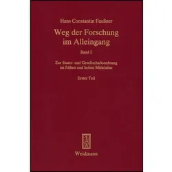 Faussner:Weg der Forschung im Alleingang, Sachbücher von Hans Constantin Faussner