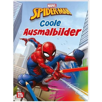 Spider-Man: Coole Ausmalbilder, Taschenbuch von , Nelson, 978-3-8451-2236-6