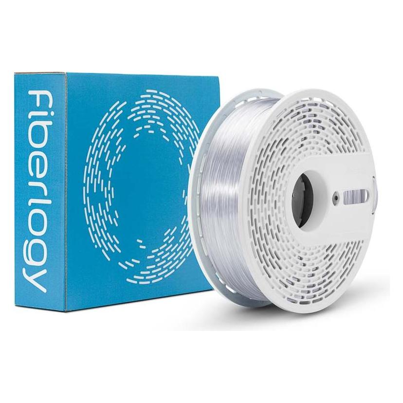 Fiberlogy Filament Easy ABS 1,75 mm 0,75 kg - Rein transparent (ABS, 750 g, 1.75 mm) (EABS-PURETR-175-075)