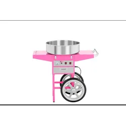 Royal Catering RCZC-1200-W Zuckerwattemaschine, Fun Kitchen, Rosa
