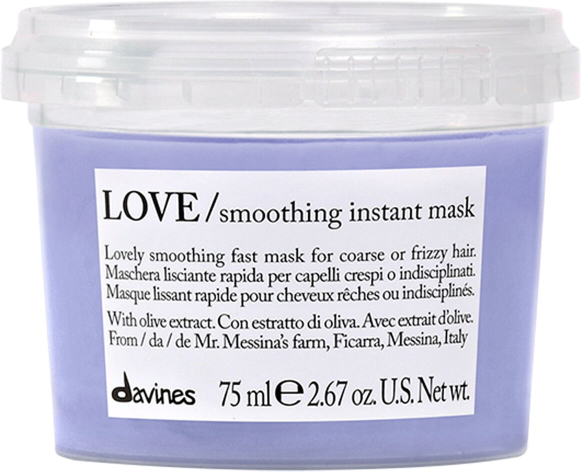 75ml Davines Essential Haircare Love Smoothing Instant Mask