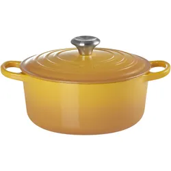 Le Creuset Bräter Signature, Pfanne + Kochtopf, Gelb