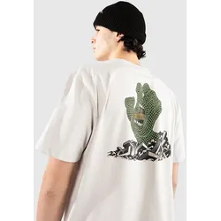Santa Cruz BT Kendall Grid Hand T-Shirt mist Gr. M