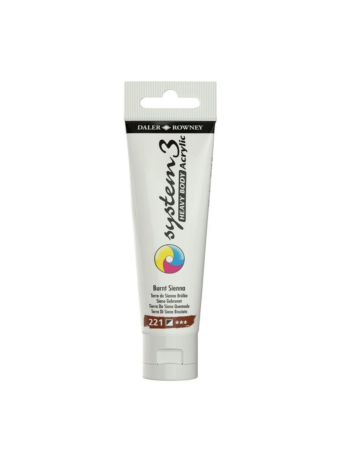 Daler-Rowney System3 Heavy Body 59 ml Burnt Sienna