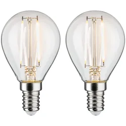 Paulmann 28857 Filament 230V LED Tropfen E14 2x250lm 2x2,7W 2700K Klar