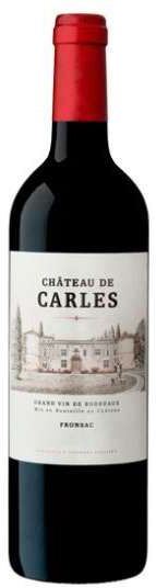 Château de Carles Chteau de Carles 2021 - Vino Tinto - 75 cl - Denominación de Origen Fronsac