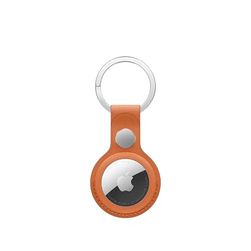 Apple FineWoven AirTag-sleutelhanger - Oranjerood