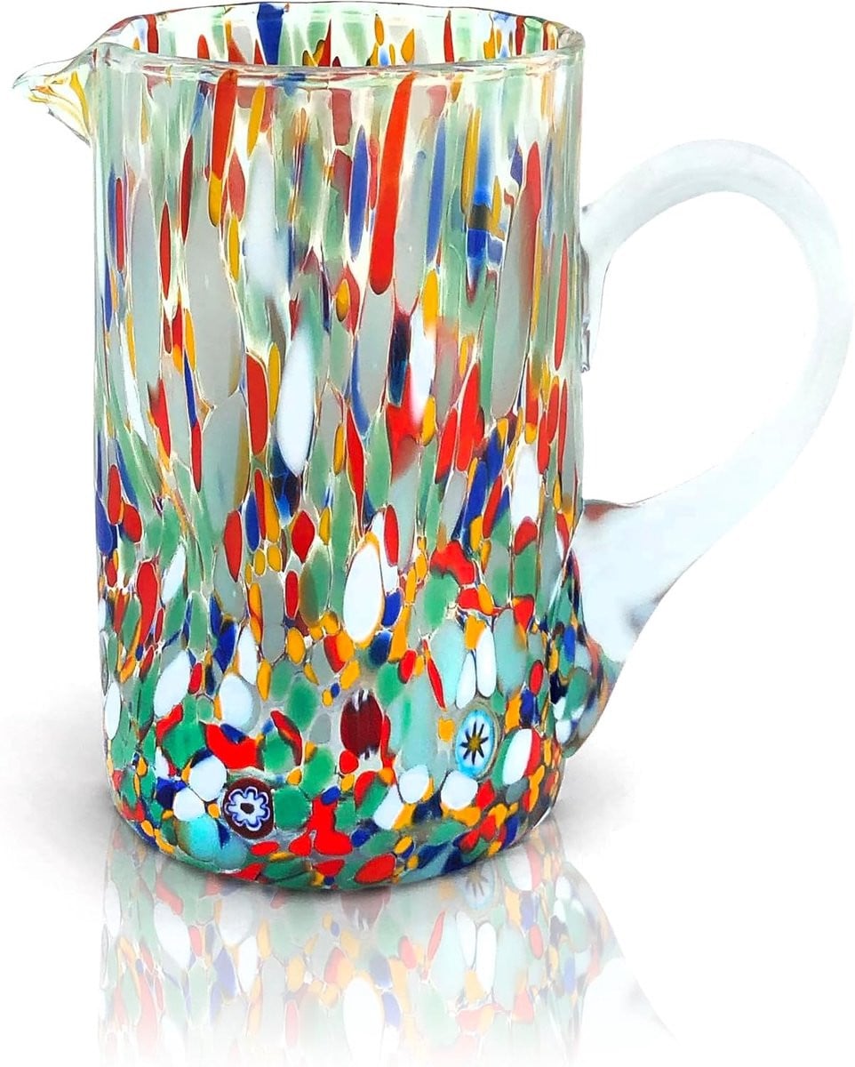 Mondgeblazen Glazen Karaf Drank Dispenser Multicolor 500 ml