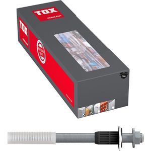 Tox Dübel 084100102, Thermo Proof M12, 12 x 300mm, Abstandsmontagesystem, 60-teilig