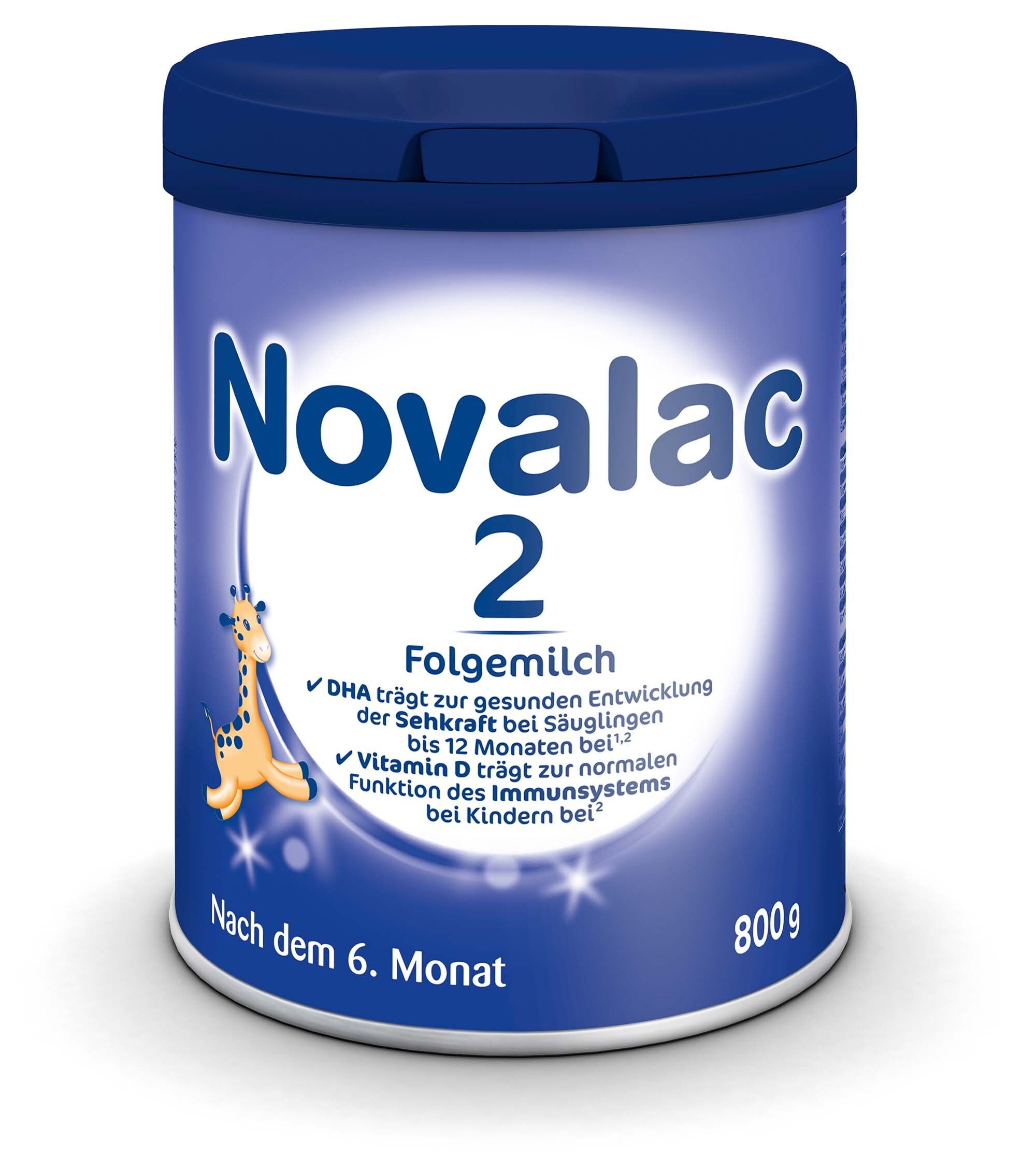 Novalac 2 Folge-Milchnahrung nach dem 6.Monat Plv. 800 g Pulver