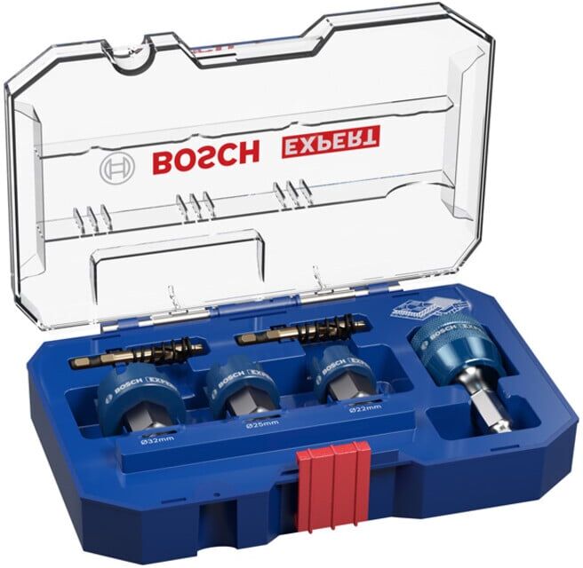 BOSCH Expert Sheet Metal ensemble de scies cloche, 22/25/32 x 40 mm (2608900502)