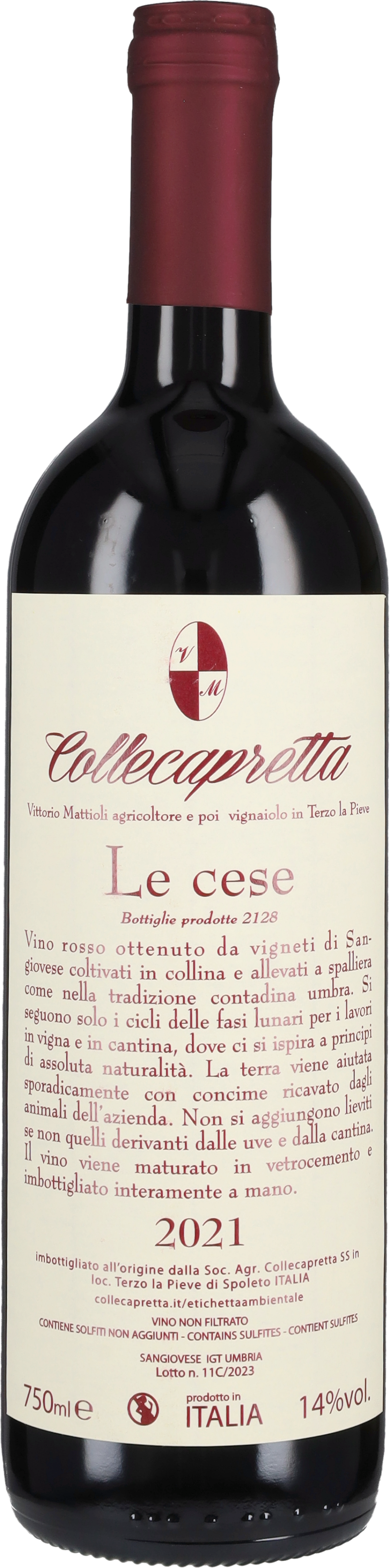 Sangiovese 'Le Cese' Collecapretta 2021