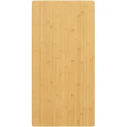 vidaXL Tischplatte 40x80x2,5 cm Bambus