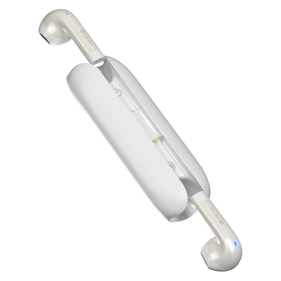 Devia Bluetooth Kopfhörer TWS Smart M3 weiss (5 h, Kabellos) (EM405)