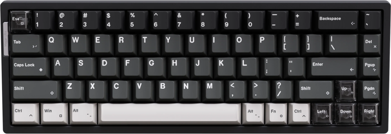 Luminkey Magger68 Ultra - Anodized Black