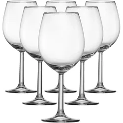 Ritzenhoff & Breker Rotweinglas 'Vio' 6er Set, Weingläser, Transparent