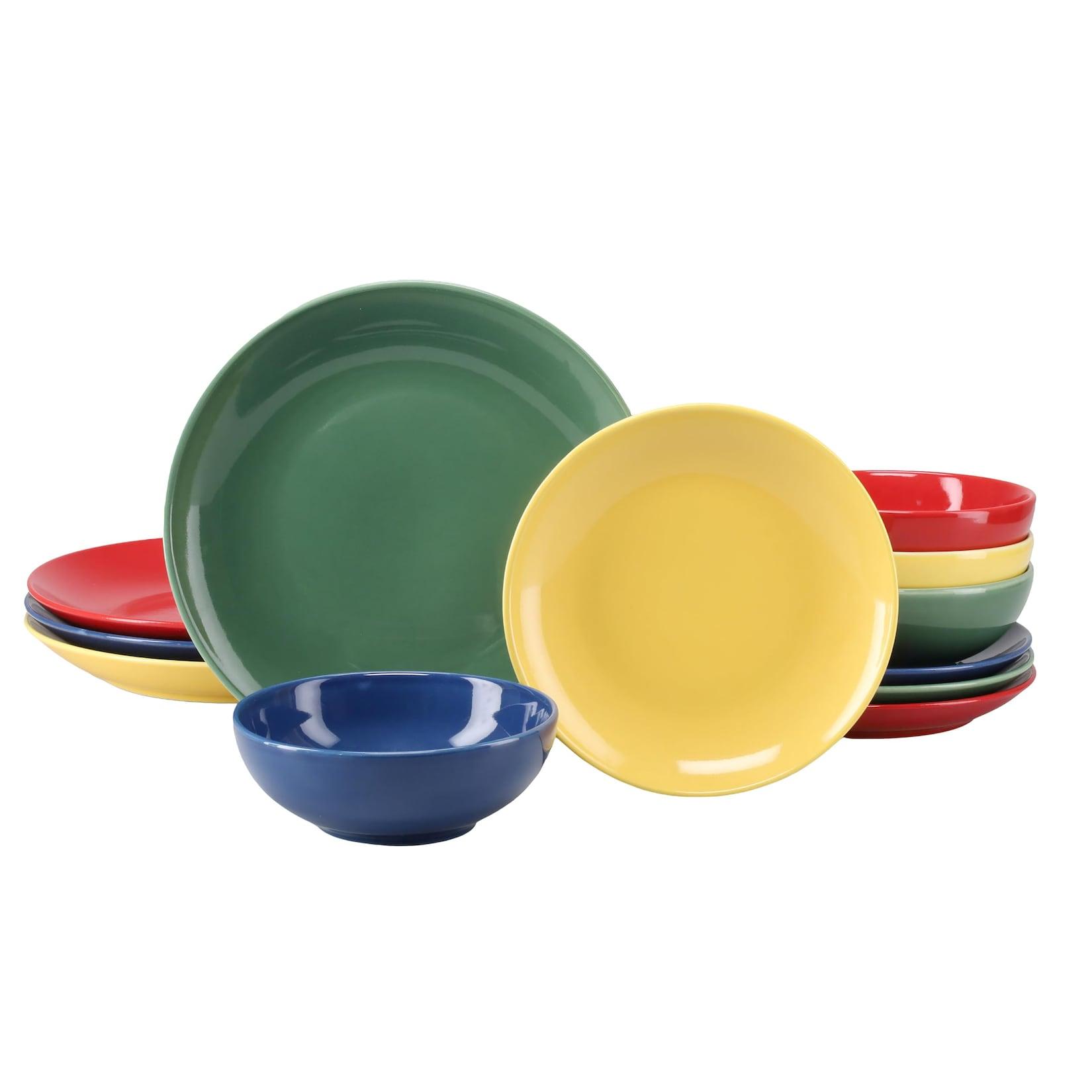 CreaTable - 25284, Joy Bunt - Tellerset 12-tlg