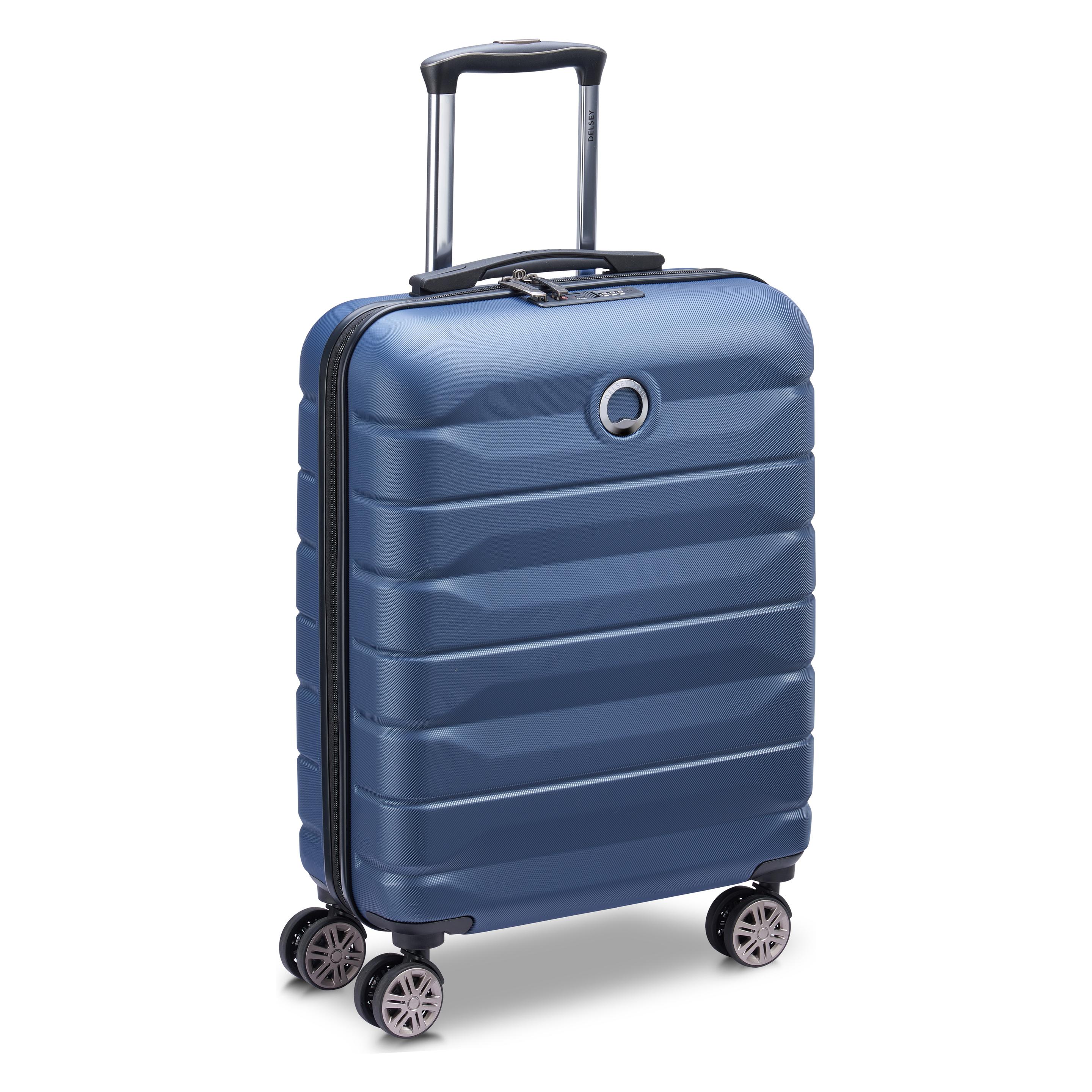 Delsey Air Armour Slim -matkalaukku, sininen (34 l) (00386680302T9)