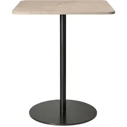 Mater Mater Cafe Tisch, 60 x 60 cm, coffee waste light