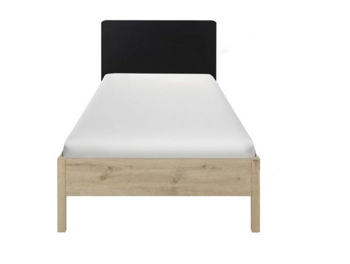 Lit enfant 90x200 - Arthus - Industriel - Marron
