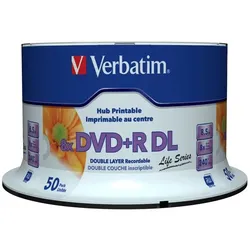 Verbatim 97693 DVD-Rohling 8,5 GB DVD+R DL 50 Stück(e)