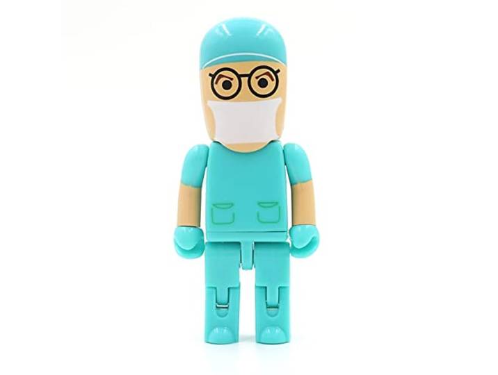 Ulticool USB-stick – 16 GB - Arts Dokter Ziekenhuis Operatie - Flash Pen Drive - Doctor Hospital - Memory Stick - Blauw