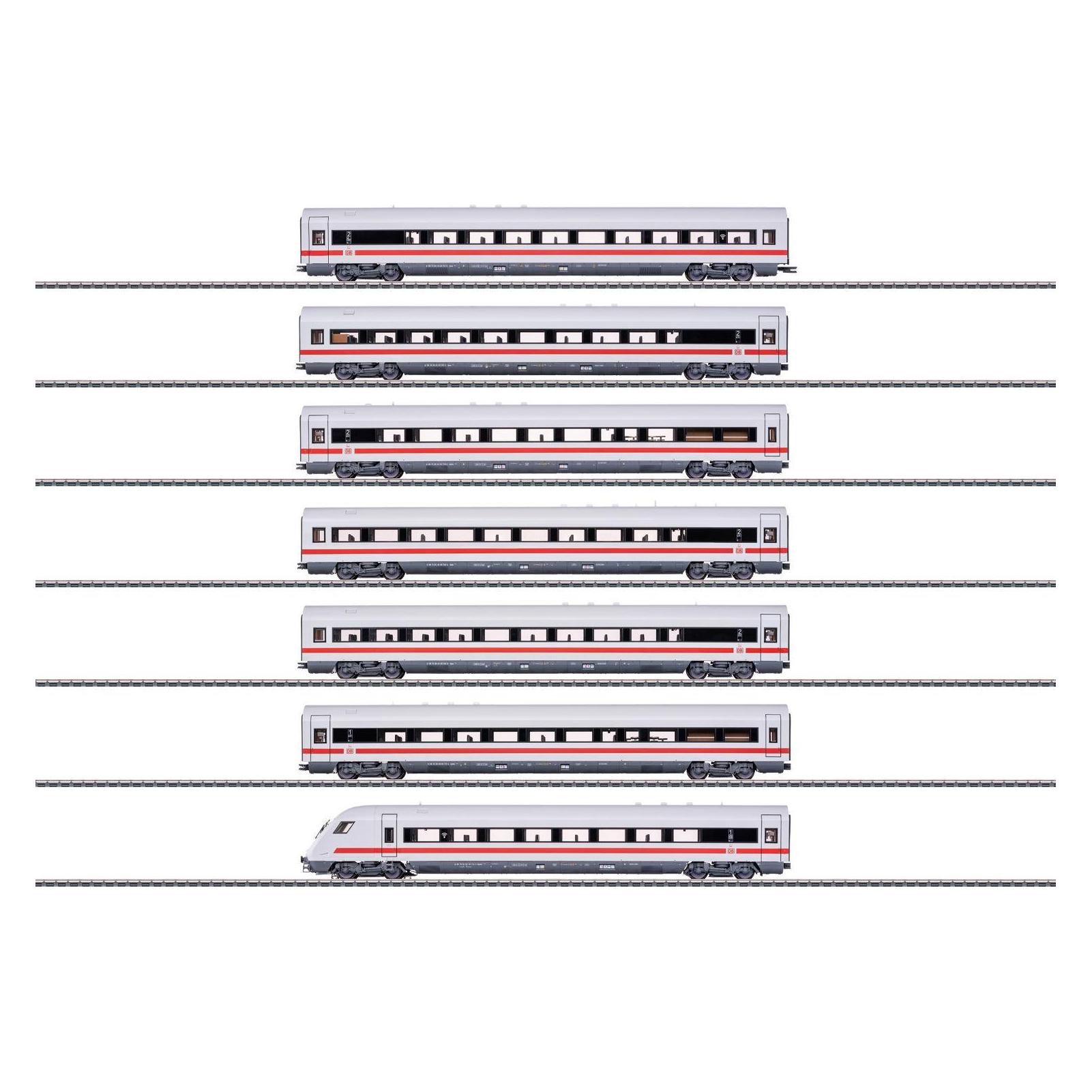 Märklin 042930 H0 ICE-Wagen-Set m.7 Wagen DB AG (Spur H0) (042930)