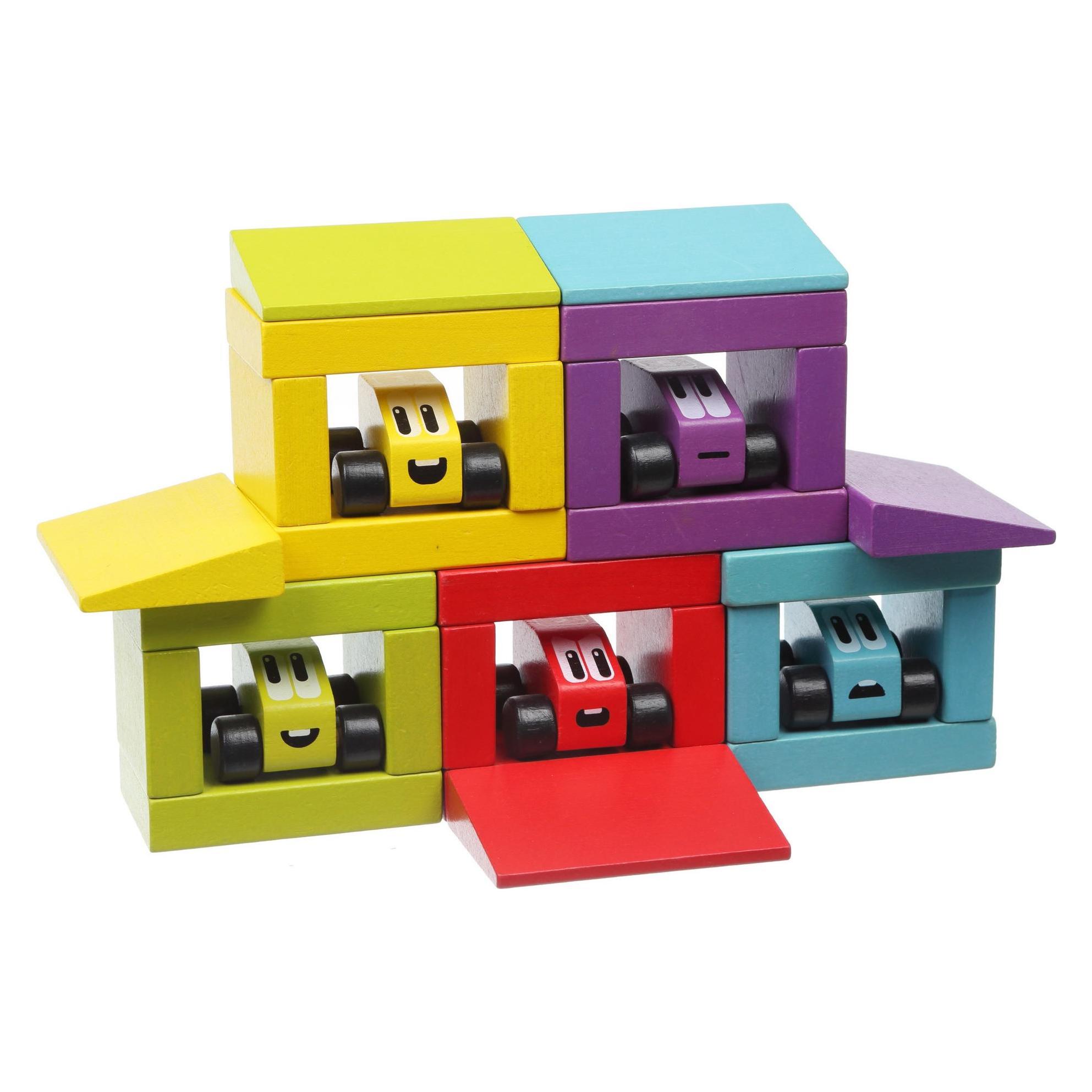 Cubika Rennwagen aus Holz (13798476)