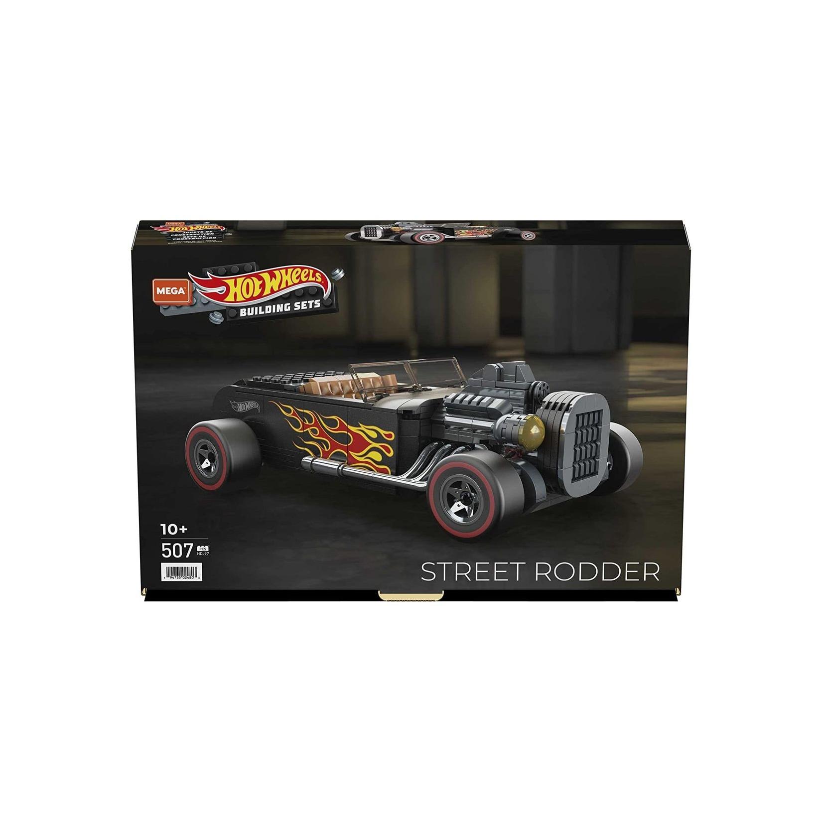 Mattel HDJ97 - Mega - Hot Wheels - Bausatz, Street Roder, 507 Teile