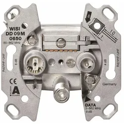 WISI DD09M0650 Breitband-Modemdosen, Enddose 18388 DD 09 M 0650  - 10 Stück
