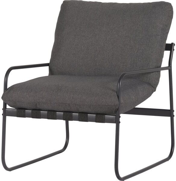 Envy Theodor Sofasæt Med Hynder, 4 Dele, Sort/grå