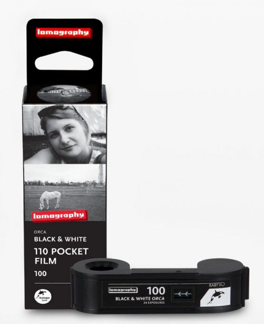 Lomography Lomography B&W; Orca 110 ISO 100 Pocketfilm