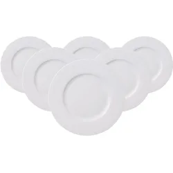 Villeroy & Boch White Pearl Frühstücksteller, Teller, Weiss