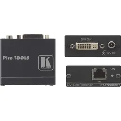 Kramer Twisted Pair Empfänger (RJ45 (1x)), Netzwerk Adapter, Schwarz